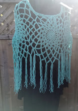 Load image into Gallery viewer, Mandala Crochet Cape