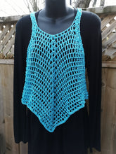 Load image into Gallery viewer, Crochet Lacy Tank Top DIGITAL PATTERN - sizes: S to XXL