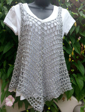 Load image into Gallery viewer, Crochet Lacy Tank Top DIGITAL PATTERN - sizes: S to XXL