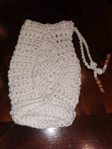Cotton Leaf Pouch Crochet