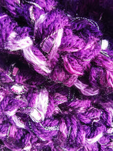 Load image into Gallery viewer, Purple Chunky Cowl Scarf