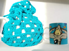 Load image into Gallery viewer, Vintage Tea Pot Cozy, Cover Blue