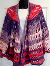 Load image into Gallery viewer, Purple and Pink Ombre Cardigan