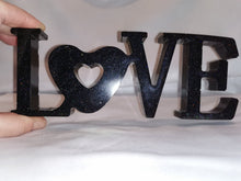 Load image into Gallery viewer, LOVE Sign, standing decoration, Ornament, Table Decoration
