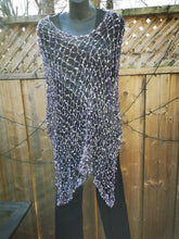 Load image into Gallery viewer, Diagonal Poncho - Claudia's Crochet