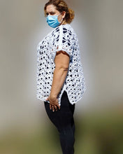 Load image into Gallery viewer, Open Lace Crochet Vest by Claudia's Crochet Creations in White