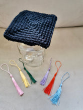 Load image into Gallery viewer, Graduation Hat Jar Cover, Decor, Dorm Decoration, Congratulation Gift, Money Jar Cover