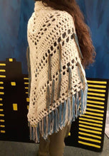 Load image into Gallery viewer, Crochet Shawl with Cowl, Shawl Set