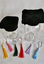 Load image into Gallery viewer, Graduation Hat Jar Cover, Decor, Dorm Decoration, Congratulation Gift, Money Jar Cover
