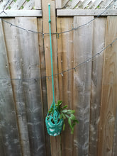 Load image into Gallery viewer, Monstera Leaf Plant Hanger, Crochet Pot Hanger, Pot Holder