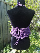 Load image into Gallery viewer, PLUS Size Crochet Bikini Top/Crop Top