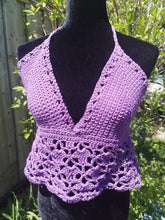 Load image into Gallery viewer, PLUS Size Crochet Bikini Top/Crop Top
