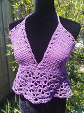 Load image into Gallery viewer, PLUS Size Crochet Bikini Top/Crop Top
