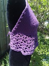 Load image into Gallery viewer, PLUS Size Crochet Bikini Top/Crop Top