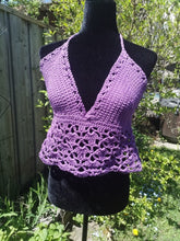 Load image into Gallery viewer, PLUS Size Crochet Bikini Top/Crop Top