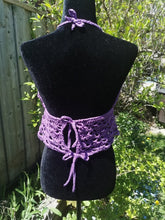 Load image into Gallery viewer, PLUS Size Crochet Bikini Top/Crop Top