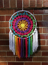 Load image into Gallery viewer, Rainbow Mandala Wall Hanging