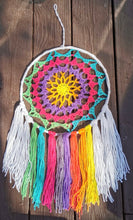 Load image into Gallery viewer, Rainbow Mandala Wall Hanging
