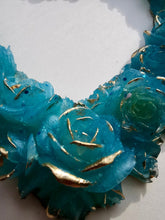 Load image into Gallery viewer, Large Rose Heart Wreath, Heart Shaped Rose Decoration, Heart in Roses Decoration