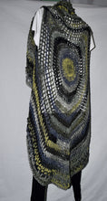 Load image into Gallery viewer, Crochet Boho Chic Circular Vest by Claudias Crochet Creations