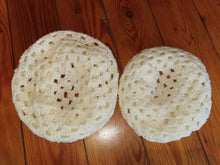 Load image into Gallery viewer, Mommy and Me Chunky Slouch Hat Set, Adult and Child Beret Hats, Handmade Hat Set