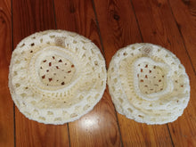 Load image into Gallery viewer, Mommy and Me Chunky Slouch Hat Set, Adult and Child Beret Hats, Handmade Hat Set