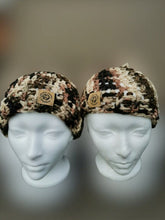 Load image into Gallery viewer, Daddy and Me Hat Set, Adult and Infant Hats, Handmade Hat Set
