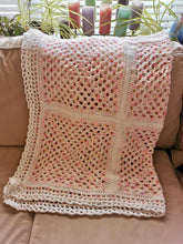 Load image into Gallery viewer, Child's Blanket, Crib Blanket, Security Blanket, Travel Blanket, Comfort Afghan