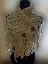 Load image into Gallery viewer, Heart Hat with Matching Cowl Set, Adult Love Hat and Scarf, Handmade Hat & Cowl Set
