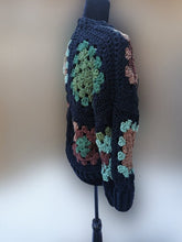 Load image into Gallery viewer, Green and Brown Granny Square Jacket