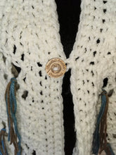 Load image into Gallery viewer, Crochet Shawl with Cowl, Shawl Set