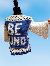Load image into Gallery viewer, "Be Kind " Crochet Sweater