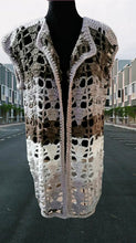 Load image into Gallery viewer, Long, Shades of Grey Vest