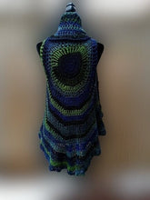 Load image into Gallery viewer, Crochet Boho-Chic Circular Vest