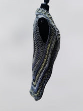 Load image into Gallery viewer, Crochet Boho Chic Circular Vest by Claudias Crochet Creations