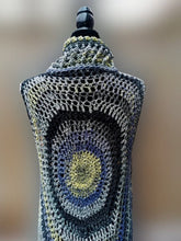 Load image into Gallery viewer, Crochet Boho Chic Circular Vest by Claudias Crochet Creations