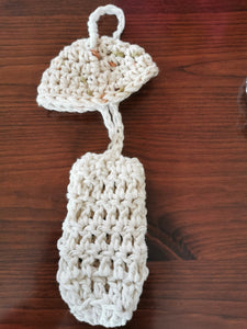 Mushroom Pouch, Cotton crochet Mushroom Holder, Coin Purse