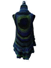 Load image into Gallery viewer, Crochet Boho-Chic Circular Vest