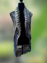 Load image into Gallery viewer, Crochet Boho Chic Circular Vest by Claudias Crochet Creations