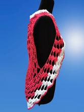 Load image into Gallery viewer, Crochet Boho-Chic Shrug, Circular Long Cocoon Vest