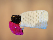 Load image into Gallery viewer, Mushroom Glasses Pouch, Crochet Mushroom Holder, Crochet Purse