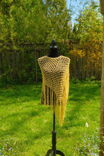 Load image into Gallery viewer, GOLD Diagonal Poncho
