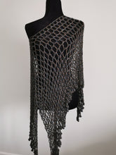 Load image into Gallery viewer, String of Pearls Poncho PATTERN  - Crochet Top PATTERN -  Sizes: Small - XL
