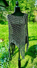 Load image into Gallery viewer, String of Pearls Poncho PATTERN  - Crochet Top PATTERN -  Sizes: Small - XL
