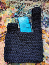Load image into Gallery viewer, Crochet Chenille Japanese Knot Bag: Textured Mini Purse
