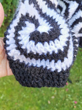 Load image into Gallery viewer, Crochet Spiral Sweater: Handmade Swirl Cardigan, Handmade Jumper
