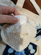 Load image into Gallery viewer, Crochet Granny Square Market Bag
