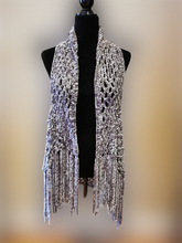 Load image into Gallery viewer, Crochet Boho Velvet Vest, Plus Size
