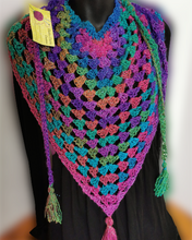 Load image into Gallery viewer, Rainbow Triangle Scarf/Cowls/Wrap/Shawl
