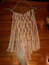 Load image into Gallery viewer, Bird in Flight on Driftwood Macrame Wall Hanging
